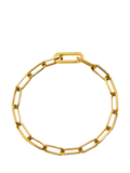 Missoma gold paperclip link bracelet size M, imported from the UK