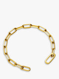 Missoma gold paperclip chain bracelet S/M - British product