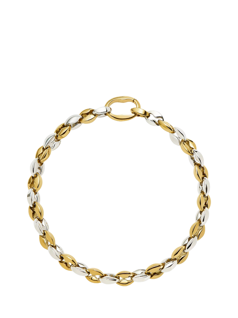 Missoma Mariner gold silver chain bracelet (British brand)