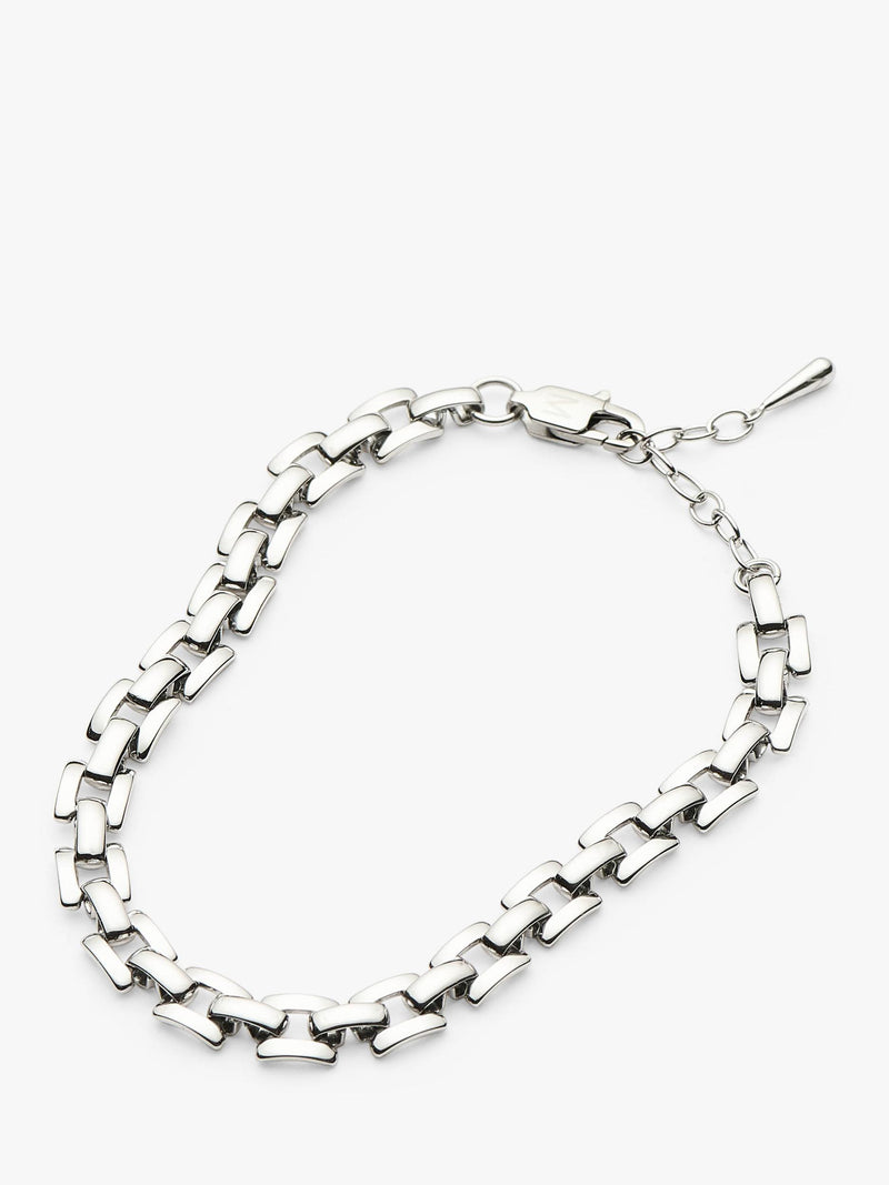 Missoma silver chain bracelet 21.5cm (British brand)