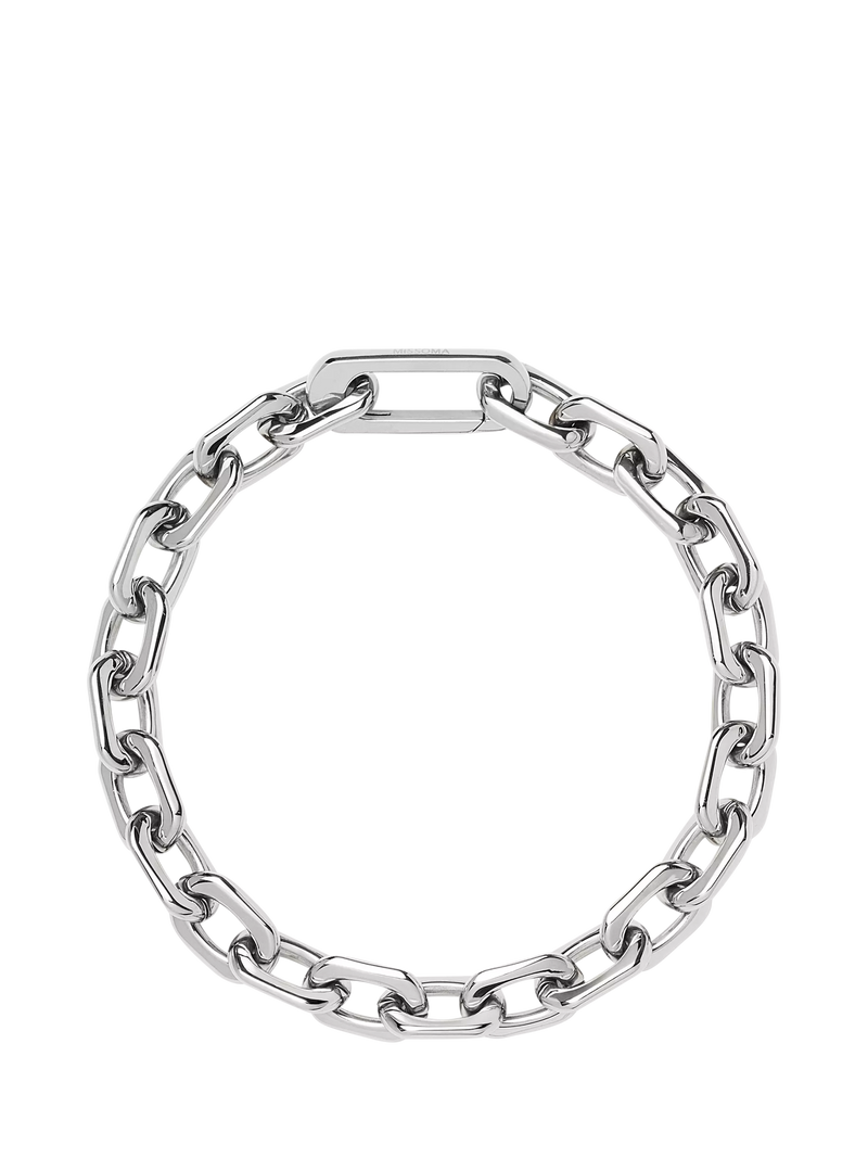 Missoma paperclip chain bracelet silver, imported from the UK