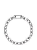 Missoma Square Paperclip Chain Bracelet Silver S - British product