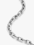 Missoma Square Paperclip Chain Bracelet Silver S - British product