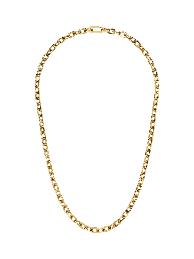 Missoma Square Paperclip Chain necklace 56cm, imported from the UK