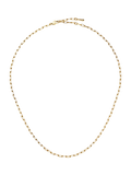 Missoma mini paperclip chain necklace gold 45cm, UK version