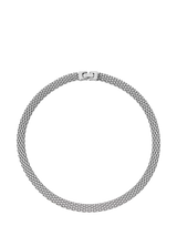 John Lewis Missoma Heirloom Chain Choker Necklace Silver- Buy online at McGrocer