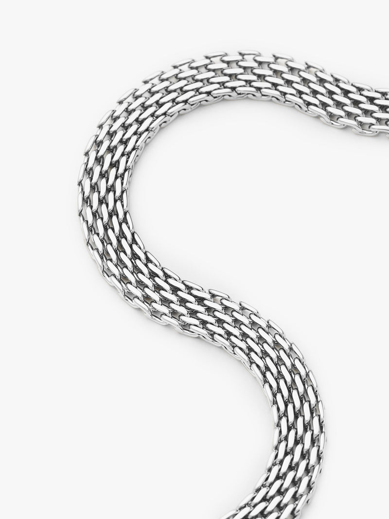 Missoma Heirloom Chain Choker silver necklace - British product