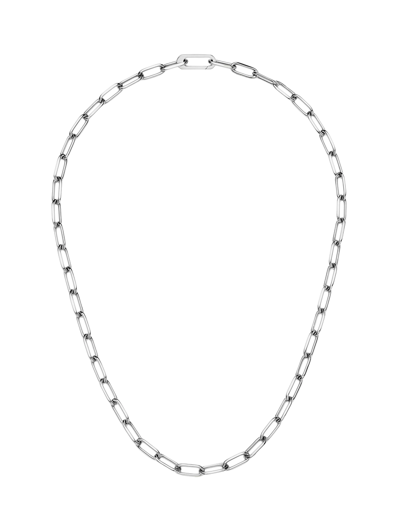 Missoma classic paperclip chain necklace 50cm, UK version