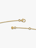 Monica Vinader coral fragment chain necklace, gold, imported from the UK