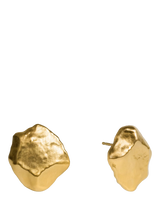 John Lewis Monica Vinader Fragment Large Stud Earrings, Gold- Buy online at McGrocer