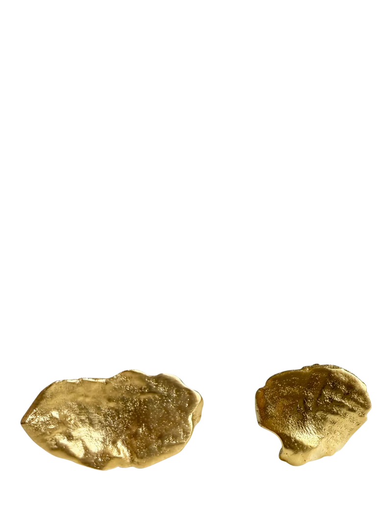 Monica Vinader fragment small stud earrings gold - British product