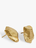 Monica Vinader fragment small stud earrings gold - British product