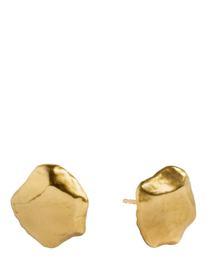 Monica Vinader Fragment stud earring gold, UK version