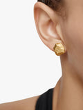 Monica Vinader Fragment stud earring gold, UK version