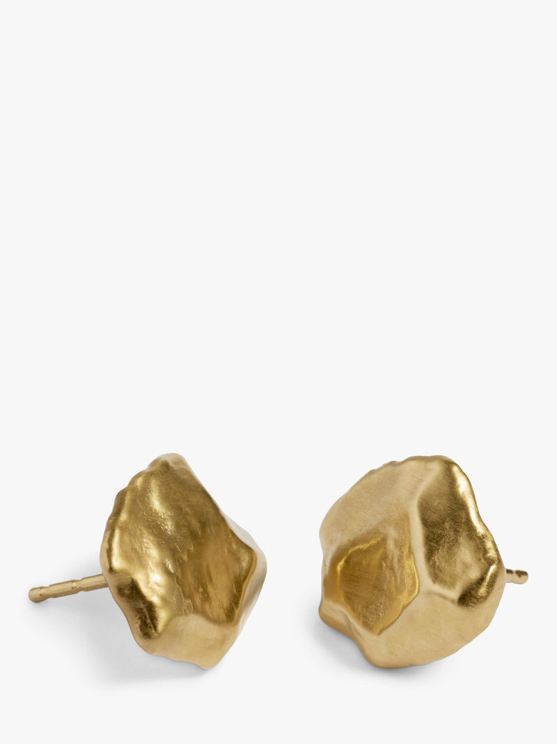 Monica Vinader Fragment stud earring gold, UK version