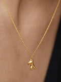 Monica Vinader Fragment small chain necklace gold vermeil - British product