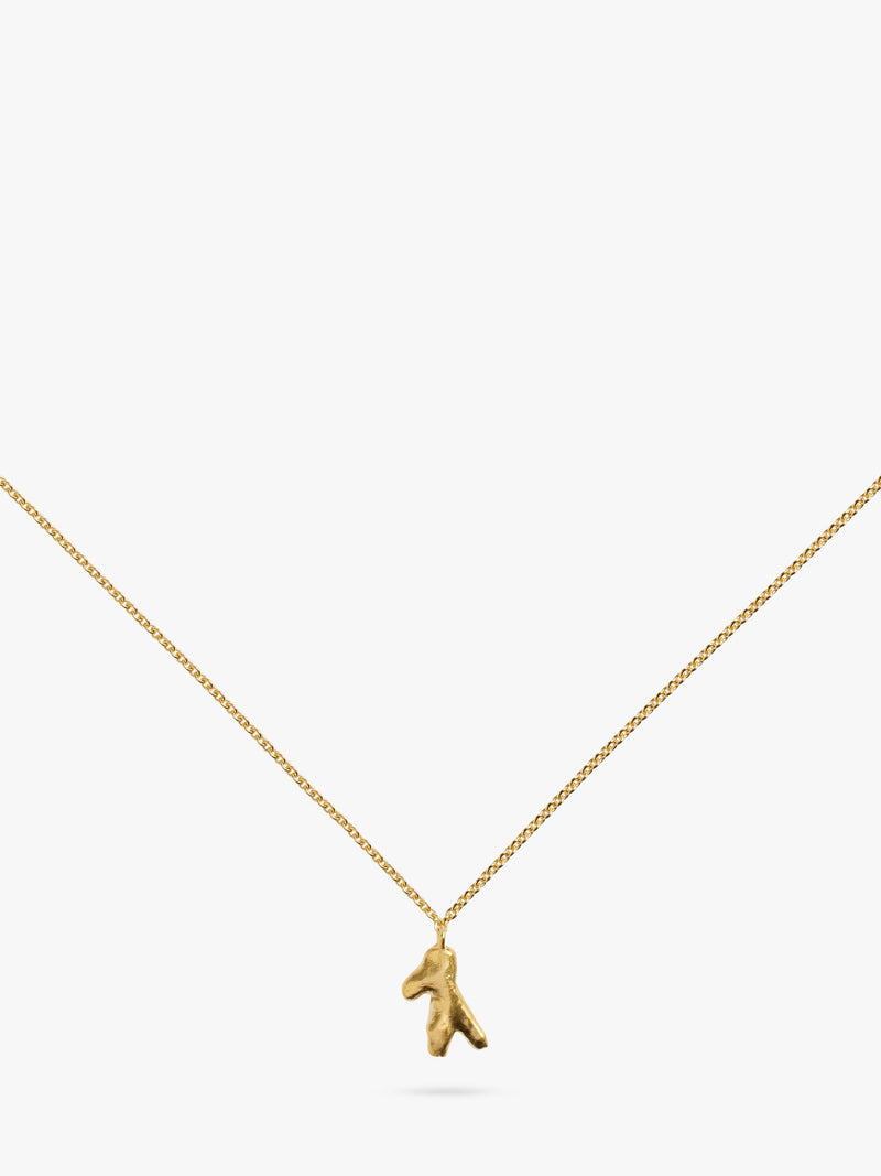 Monica Vinader Fragment small chain necklace gold vermeil - British product