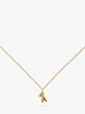 Monica Vinader Fragment small chain necklace gold vermeil - British product
