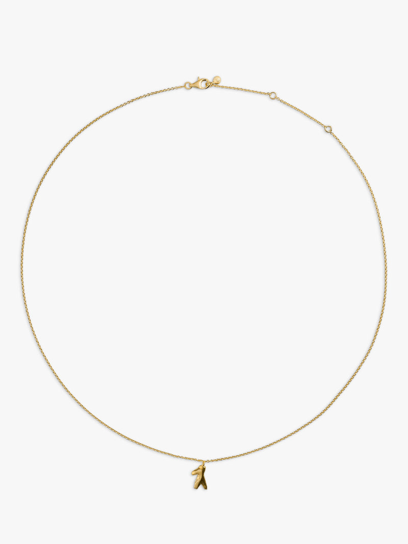 Monica Vinader Fragment small chain necklace gold vermeil - British product