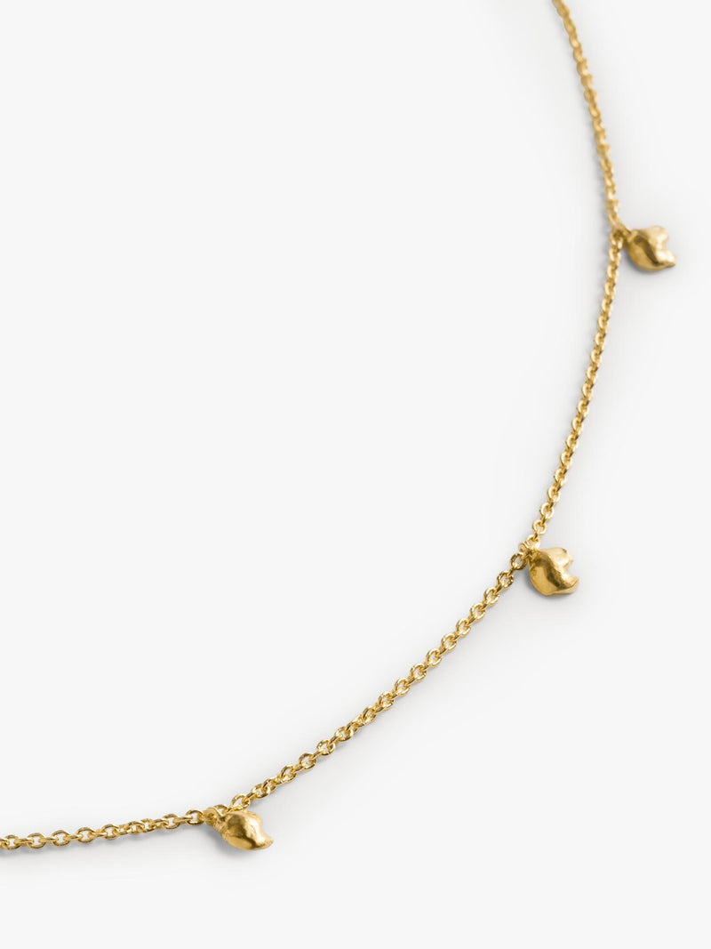 Monica Vinader Fragment Station gold necklace - British product
