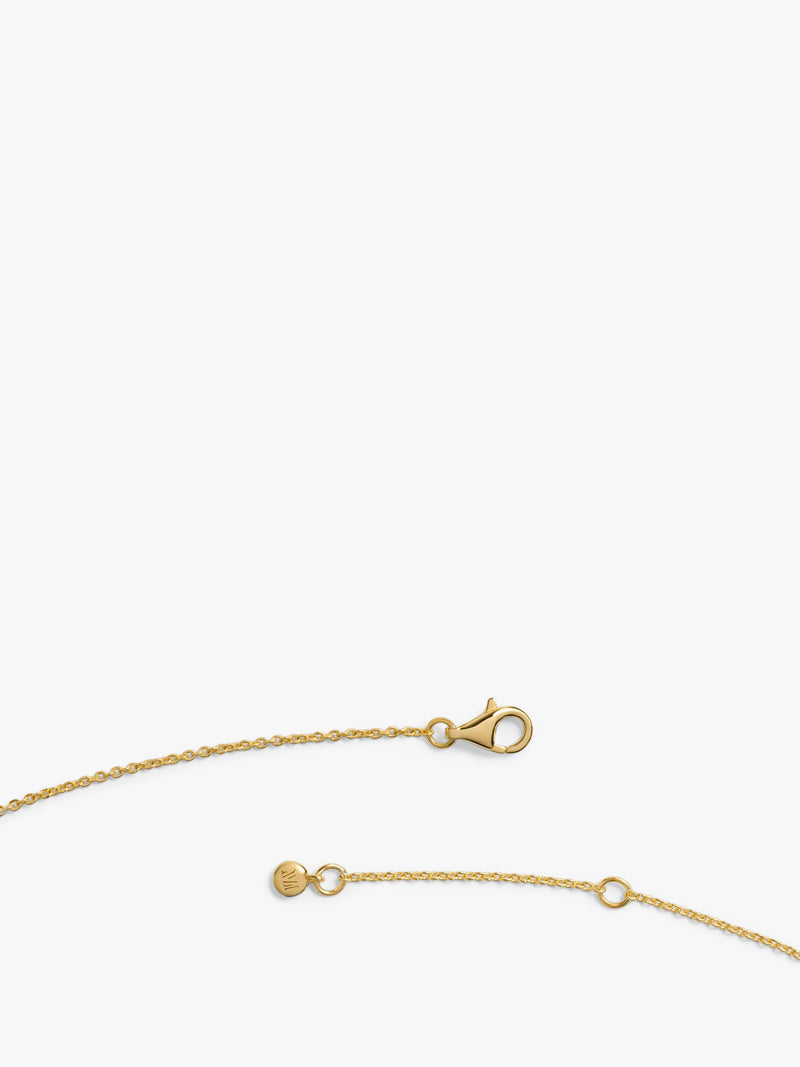 Monica Vinader Fragment Station gold necklace - British product