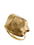 Monica Vinader Fragments Bold Gold Vermeil Ring