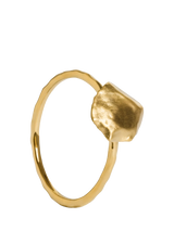 John Lewis Monica Vinader Fragments Stacking Ring Gold- Buy online at McGrocer