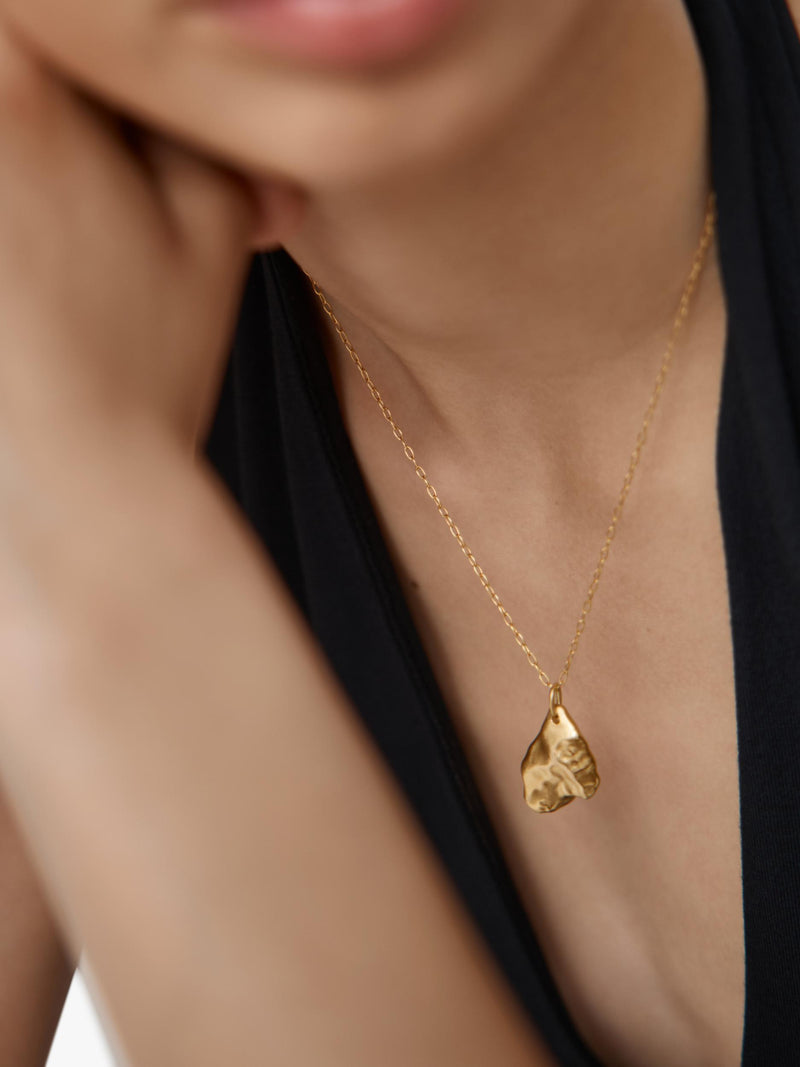 Monica Vinader Fragments Small Pendant Gold vermeil - British product