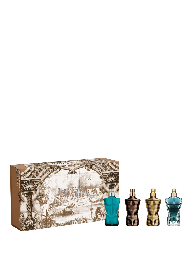 Jean Paul Gaultier Le Male miniature fragrance gift set 4x7ml, UK version