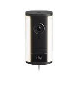 John Lewis Ring Spotlight Cam Pro (2nd Generation) Plug-In with Built-in Wi-Fi & Siren Alarm, Black- Buy online at McGrocer