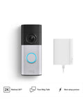 Ring Wired Video Doorbell Plus 2nd Generation nickel silver (British brand)