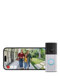Ring Video Doorbell Plus 2nd Gen nickel silver (British brand)