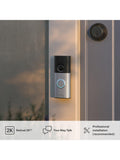 Ring Video Doorbell Plus 2nd Gen nickel silver (British brand)
