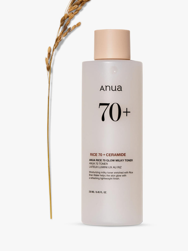 Anua Rice 70 Glow Milky Toner 250ml (British brand)
