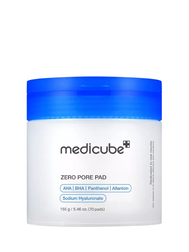 Medicube Zero Pore Pads 70 exfoliating pads (British brand)