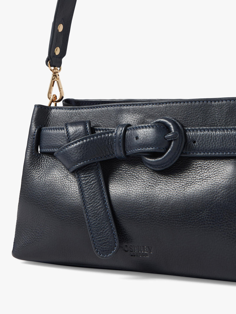 OSPREY LONDON East West leather shoulder bag (British brand)