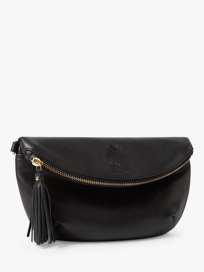 OSPREY LONDON Luxe Leather Milano Sling Bag, imported from the UK
