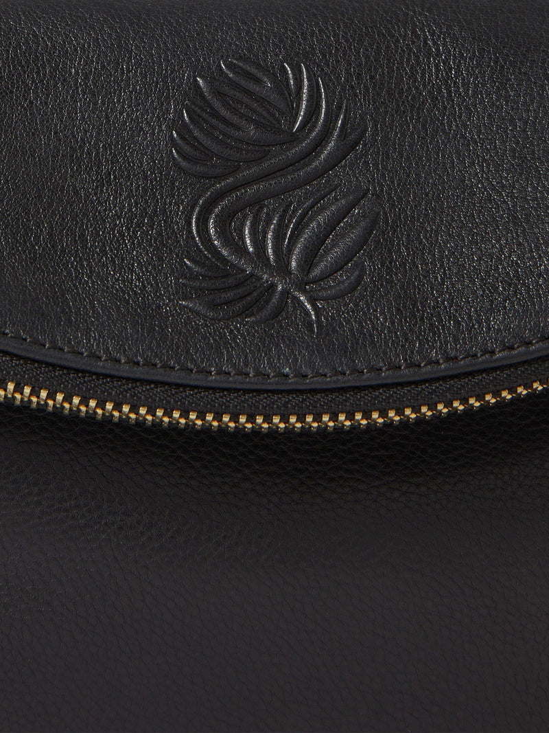 OSPREY LONDON Luxe Leather Milano Sling Bag, imported from the UK