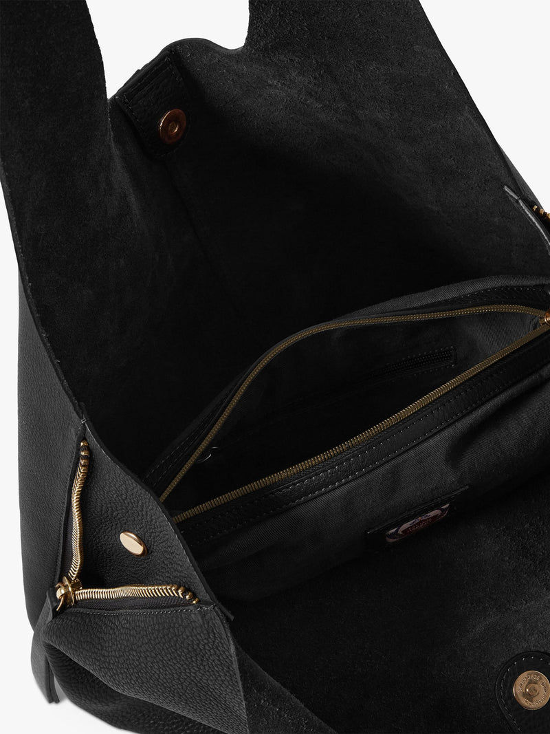 Osprey London Nappa leather slouch hobo bag, UK version
