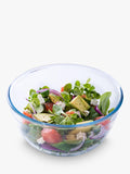 Ôcuisine glass mixing bowl clear 700ml, imported from the UK