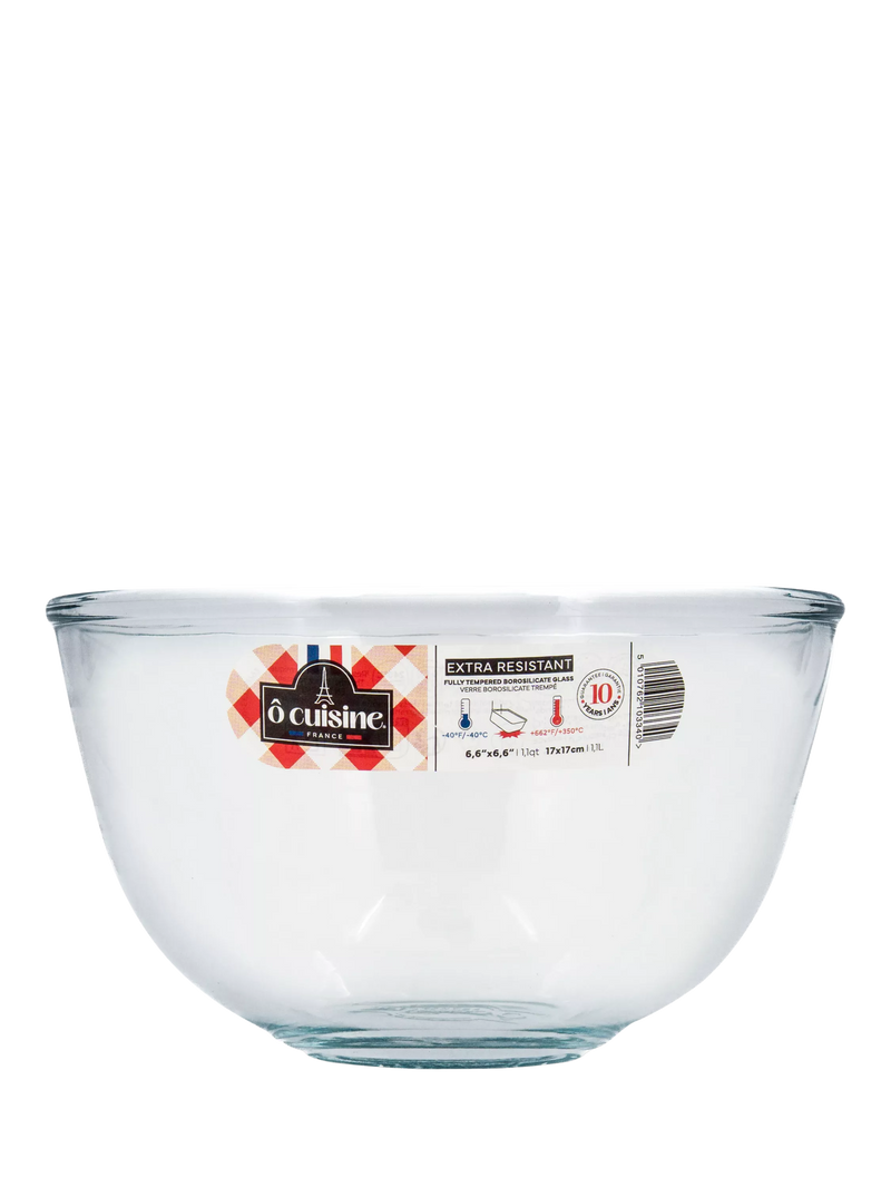 Ôcuisine glass mixing bowl 1.1L (British brand)