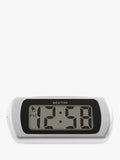 Acctim Auric digital alarm clock in silver - British product