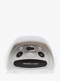 Acctim Auric digital alarm clock in silver - British product