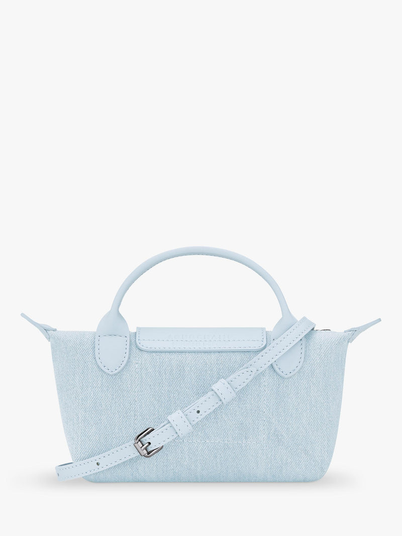 Longchamp Le Pliage XS pouch sky blue - British product