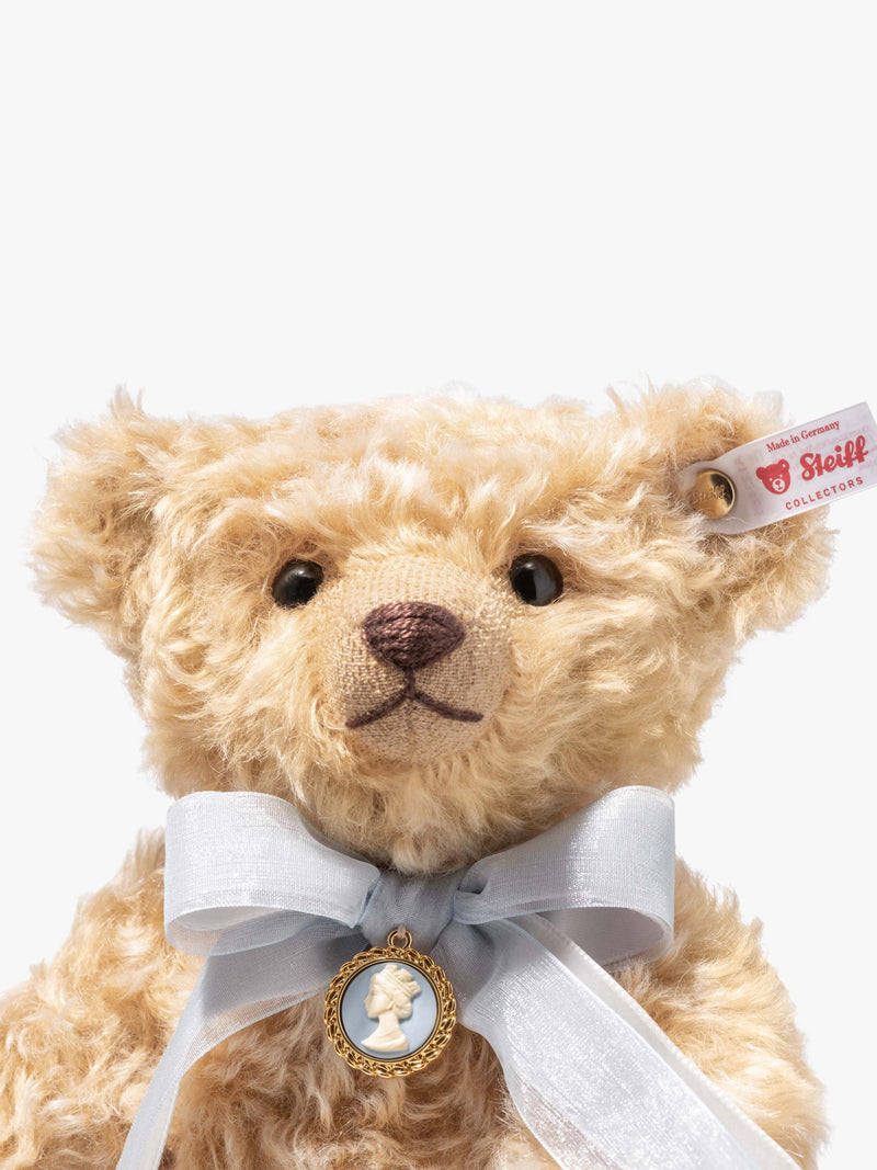 Steiff Queen Elizabeth II centenary teddy bear beige mohair (British brand)