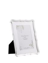 John Lewis Laura Ashley Glasbury Photo Frame 5 x 7 Polished Nickel- Buy online at McGrocer