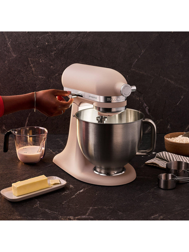 KitchenAid Artisan Plus stand mixer 4.7L feather pink (British brand)