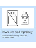 Microsoft Surface Pro 13 laptop with keyboard black, UK version