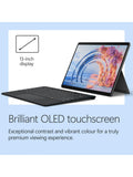 Microsoft Surface Pro 13 laptop with keyboard black, UK version