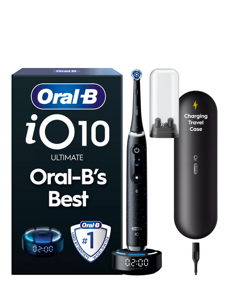 Oral-B iO10 electric toothbrush Cosmic Black (British brand)